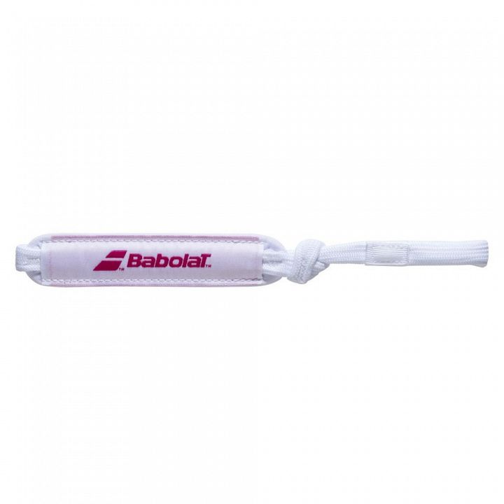 Babolat Wrist Strap Blanc Rose